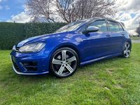 Used VW Golf VII R 2016 Blue Hatchback