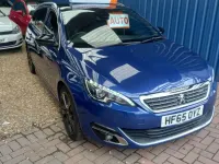 Second-hand Peugeot 308 SW GT-line 150 CP (110 kW) 2015 Albastru Break