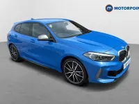 Used BMW M135 Comfort Edition 306 HP (225 kW) 2023 Blue Hatchback