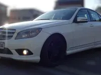 Used Mercedes C220 2009 White Sedan