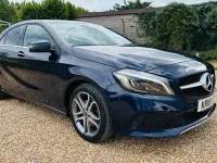 Used Mercedes A180 Sport Edition 120 HP (88 kW) 2018 Blue Hatchback