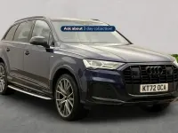 Begagnad Audi Q7 Advanced 231 HK (169 kW) 2023 Blå SUV
