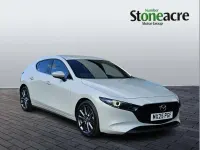 Used Mazda 3 Exclusive-Line 138 HP (101 kW) 2025 White Hatchback