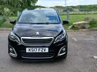 Used Peugeot 108 GT-line 2017 Black Hatchback