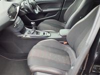 Used Peugeot 308 GT-line 130 HP (95 kW) 2020 Black Hatchback