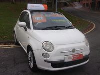 Used Fiat 500 Lounge 99 HP (72 kW) 2008 White Hatchback