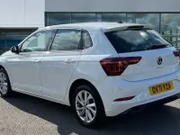Used VW Polo Style 95 HP (69 kW) 2021 Pure white Hatchback
