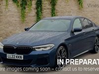 Used BMW 545e M Sport 389 HP (286 kW) 2022 Blue