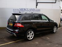 used Mercedes ML250 M Class 2015 (15) MERCEDES BENZCDI BLUETEC AMG LINE ESTATE DIESEL AUTO BLACK