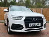 Używany Audi Q3 S-Line 150 KM (110 kW) 2016 Biały SUV