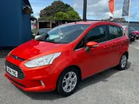 Used Ford B-MAX Zetec 90 HP (66 kW) 2014 Red MPV