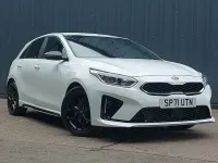Used Kia Ceed GT-Line 158 HP (116 kW) 2021 White Hatchback