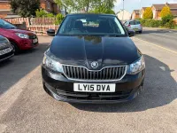 Used Skoda Fabia SE 90 HP (66 kW) 2015 Black Hatchback