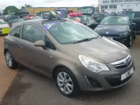 Used Vauxhall Corsa Active 2013 Brown Hatchback