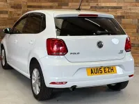 Used VW Polo SE 90 HP (66 kW) 2015 White Hatchback