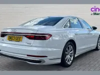 Used Audi A8L Sport 281 HP (206 kW) 2023 White Sedan