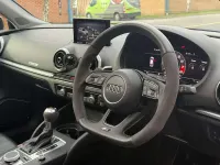 Used Audi RS3 Sportback Comfort 400 HP (294 kW) 2018 Blue Hatchback