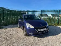 Usado Peugeot 208 Allure 2014 Azul Citadino