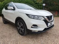 Used Nissan Qashqai N-Connecta 115 HP (84 kW) 2018 White SUV