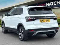 Used VW T-Cross Black Edition 2023 White SUV