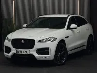 Used Jaguar F-Pace R-Sport 180 HP (132 kW) 2019 White SUV