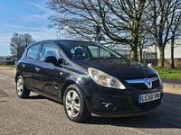Used Vauxhall Corsa 2009 Black Hatchback