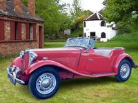 Used MG TD 1953 Red Cabriolet