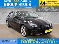 Used Vauxhall Astra SRi 150 HP (110 kW) 2019 Black Hatchback