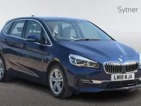 Used BMW 220 Active Tourer Luxury Line 189 HP (139 kW) 2018 Blue MPV