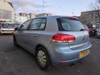 Used VW Golf VI S 122 HP (89 kW) 2010 Blue Hatchback