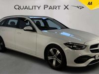 Used Mercedes C220 2022 White Estate