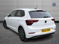 Used VW Polo Life 95 HP (69 kW) 2022 White Hatchback