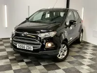 Used Ford Ecosport Zetec 95 HP (69 kW) 2016 Black SUV