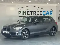 Used BMW 118 Sport Line 136 HP (100 kW) 2019 Grey Hatchback