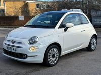 Used Fiat 500 Lounge 69 HP (50 kW) 2017 White Hatchback