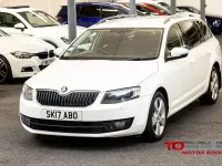 Used Skoda Octavia Sport 110 HP (80 kW) 2017 White Estate