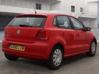 Used VW Polo SE 60 HP (44 kW) 2010 Red Hatchback