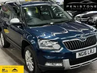 Used Skoda Yeti SE 110 HP (80 kW) 2016 Blue SUV