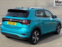 Used VW T-Cross R-line 115 HP (84 kW) 2019 Turquoise SUV