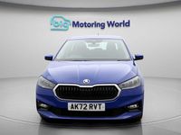 Used Skoda Fabia Comfort 109 HP (80 kW) 2022 Blue Hatchback
