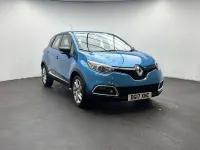 Used Renault Captur Dynamique 90 HP (66 kW) 2017 Blue SUV