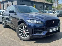 Second-hand Jaguar F-Pace R-Sport 180 CP (132 kW) 2017 Albastru SUV