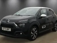 Used Citroën C3 PureTech 83 HP (61 kW) 2022 Black Hatchback
