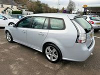 Used Saab 9-3 180 HP (132 kW) 2010 Snow silver Estate