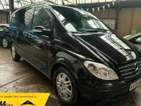 Begagnad Mercedes Viano Luxury 2009 Svart Minibuss