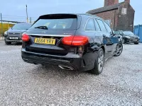 Used Mercedes C250 AMG line 2014 Black Estate