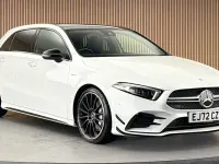 Used Mercedes A35 AMG Premium Plus 306 HP (225 kW) 2022 White Hatchback