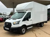 Käytetty Ford Transit S 130 HP (95 kW) 2021 Valkoinen Avoauto