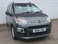 Begagnad Citroën C3 Picasso PureTech 110 HK (80 kW) 2016 Grå Minibuss