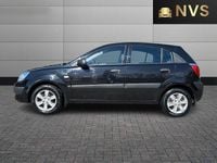 Used Kia Rio 95 HP (69 kW) 2009 Black Hatchback